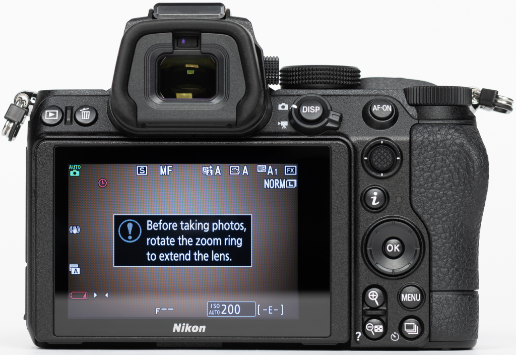 Nikon Z5 back view: complete review